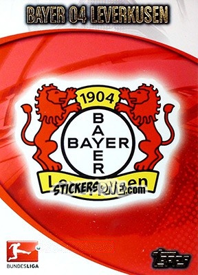 Sticker Bayer 04 Leverkusen - Bundesliga Chrome 2014-2015 - Topps
