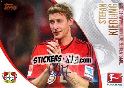 Sticker Stefan Kießling - Bundesliga Chrome 2014-2015 - Topps