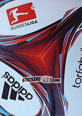 Sticker Meisterschale Puzzle (Die Meisten Bundesliga-Einstätze als Mittelfeldspieler) - Bundesliga Chrome 2014-2015 n. B5 - Topps