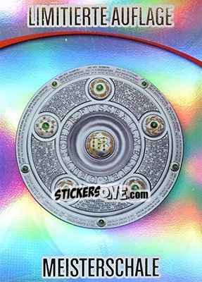 Sticker Meisterschale - Bundesliga Chrome 2014-2015 n. LE1 - Topps