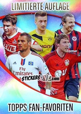 Sticker Topps Fan-Favouriten - Bundesliga Chrome 2014-2015 n. LE3 - Topps