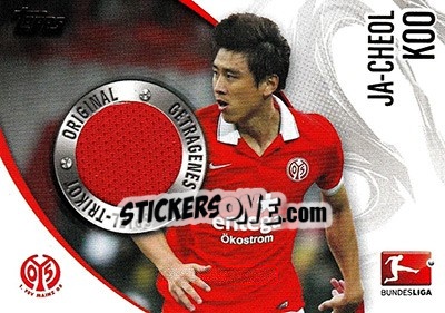Sticker Ja-Cheol Koo - Bundesliga Chrome 2014-2015 n. T-JK - Topps