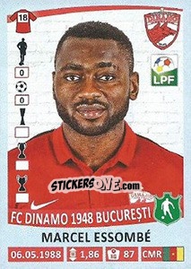 Sticker Marcel Essombé - Liga 1 Romania 2015-2016 - Panini