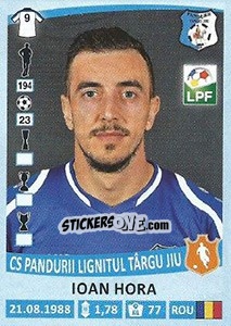 Sticker Ioan Hora - Liga 1 Romania 2015-2016 - Panini