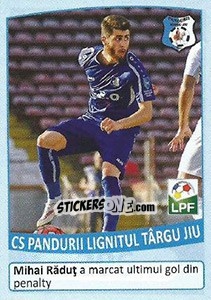 Sticker Mihai Răduţ - Liga 1 Romania 2015-2016 - Panini
