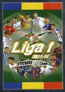 Figurina Logo Liga I - Liga 1 Romania 2015-2016 - Panini