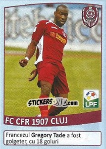 Sticker Grégory Tadé - Liga 1 Romania 2015-2016 n. 80 - Panini