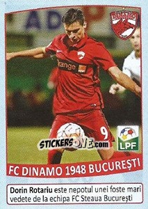 Sticker Dorin Rotariu - Liga 1 Romania 2015-2016 - Panini