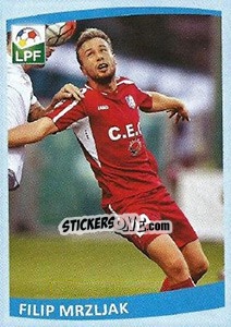 Sticker Filip Mrzljak (CS Pandurii Lignitul Târgu Jiu) - Liga 1 Romania 2015-2016 n. 393 - Panini