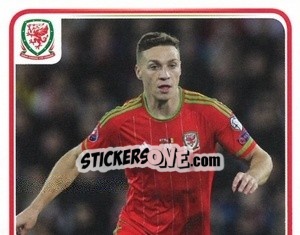 Sticker James Chester - Wales. We'Re Going To France! n. 82 - Panini