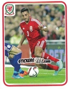 Sticker Neil Taylor - Wales. We'Re Going To France! - Panini