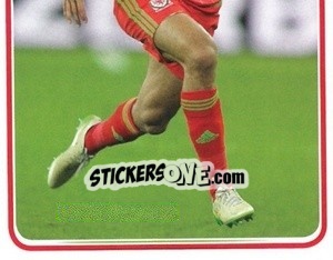 Sticker Neil Taylor - Wales. We'Re Going To France! n. 88 - Panini