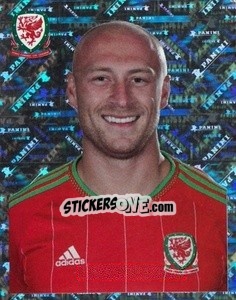 Sticker David Cotterill - Wales. We'Re Going To France! n. 97 - Panini