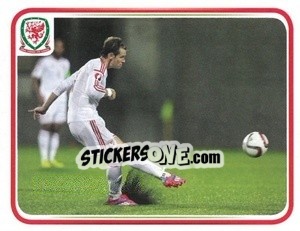 Figurina Andorra 1:2 Wales - Wales. We'Re Going To France! - Panini