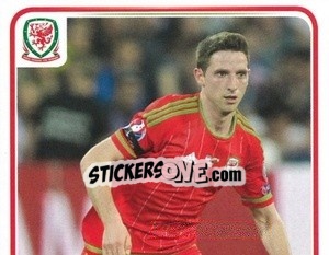 Sticker Joe Allen - Wales. We'Re Going To France! n. 117 - Panini