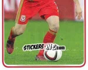 Sticker Joe Allen - Wales. We'Re Going To France! n. 118 - Panini