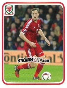 Sticker Andy King - Wales. We'Re Going To France! n. 119 - Panini