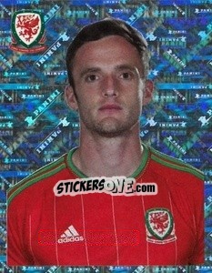 Sticker Andy King - Wales. We'Re Going To France! - Panini