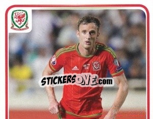 Sticker Andy King - Wales. We'Re Going To France! - Panini