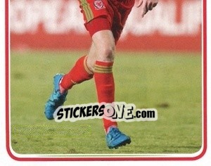 Sticker Andy King - Wales. We'Re Going To France! n. 123 - Panini