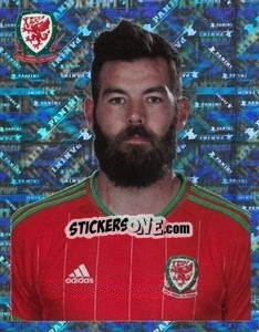 Sticker Joe Ledley - Wales. We'Re Going To France! n. 132 - Panini