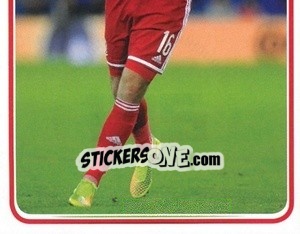Sticker Joe Ledley - Wales. We'Re Going To France! n. 135 - Panini
