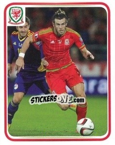 Cromo Gareth Bale - Wales. We'Re Going To France! - Panini