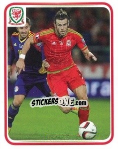 Figurina Gareth Bale - Wales. We'Re Going To France! - Panini