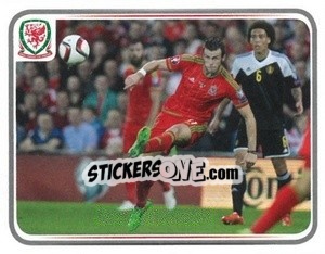 Figurina Gareth Bale - Wales. We'Re Going To France! - Panini