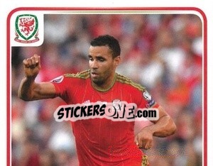 Sticker Hal Robson-Kanu - Wales. We'Re Going To France! n. 158 - Panini