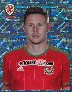 Sticker Simon Church - Wales. We'Re Going To France! n. 161 - Panini