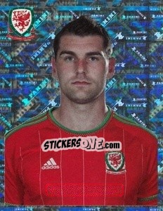 Sticker Sam Vokes - Wales. We'Re Going To France! - Panini