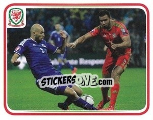 Sticker Bosnia & Herzegovina 2:0 Wales