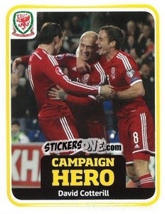 Sticker Quality Goal - Wales. We'Re Going To France! - Panini