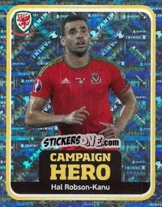 Figurina Hal Robson-Kanu - Wales. We'Re Going To France! - Panini