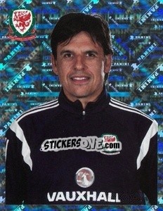 Sticker Chris Coleman (Manager) - Wales. We'Re Going To France! - Panini
