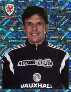 Sticker Chris Coleman (Manager) - Wales. We'Re Going To France! n. 5 - Panini