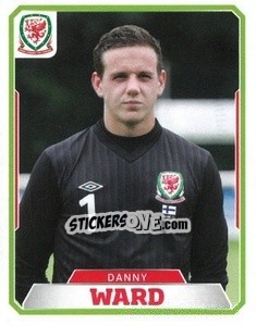 Sticker Danny Ward - Wales. We'Re Going To France! n. 8 - Panini