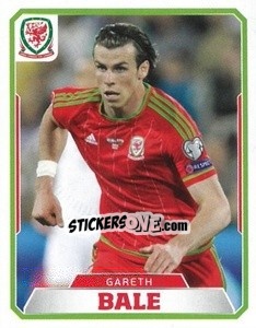 Sticker Gareth Bale - Wales. We'Re Going To France! n. 35 - Panini