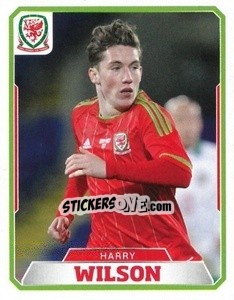 Sticker Harry Wilson - Wales. We'Re Going To France! n. 36 - Panini