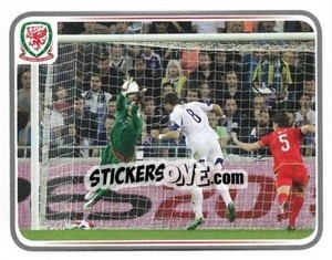 Sticker Wayne Hennessey - Wales. We'Re Going To France! n. 44 - Panini