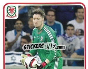 Sticker Wayne Hennessey - Wales. We'Re Going To France! n. 46 - Panini