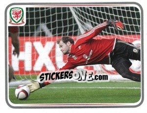 Sticker Owain Fôn Williams - Wales. We'Re Going To France! n. 50 - Panini