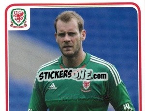 Sticker Owain Fôn Williams - Wales. We'Re Going To France! n. 51 - Panini