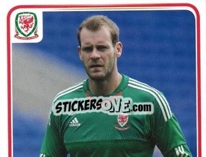 Sticker Owain Fôn Williams - Wales. We'Re Going To France! - Panini