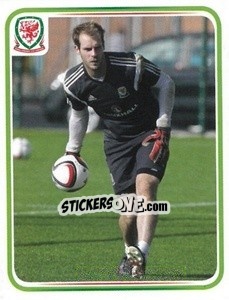 Sticker Owain Fôn Williams - Wales. We'Re Going To France! - Panini