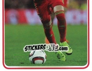 Sticker Chris Gunter - Wales. We'Re Going To France! n. 59 - Panini