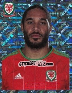 Sticker Ashley Williams - Wales. We'Re Going To France! n. 73 - Panini