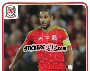 Sticker Ashley Williams - Wales. We'Re Going To France! n. 75 - Panini