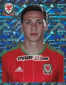 Sticker James Chester - Wales. We'Re Going To France! - Panini